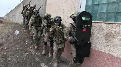 Антитеррористические командно-штабные учения оперативного штаба в Саратовской области