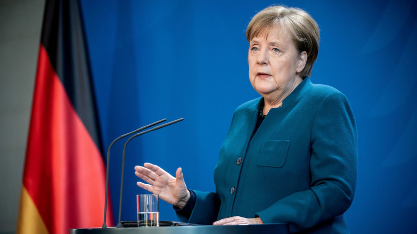 Меркель назвала коронавирус самым большим испытанием в истории ЕС
