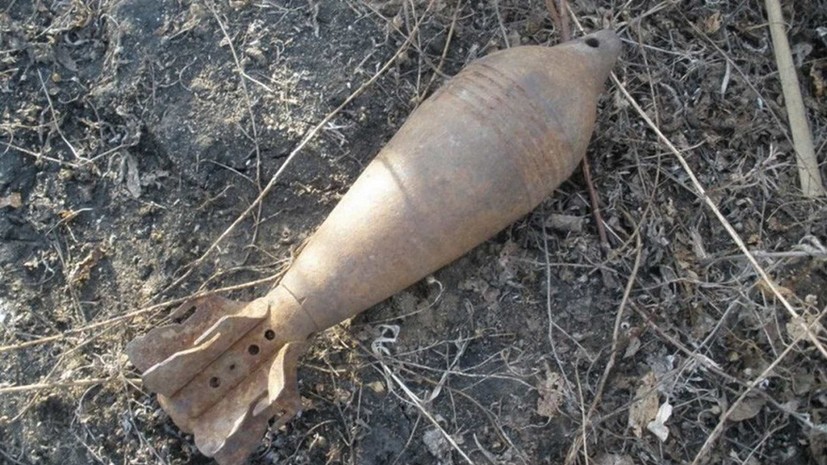 В Подмосковье спасатели обезвредили снаряд времён войны