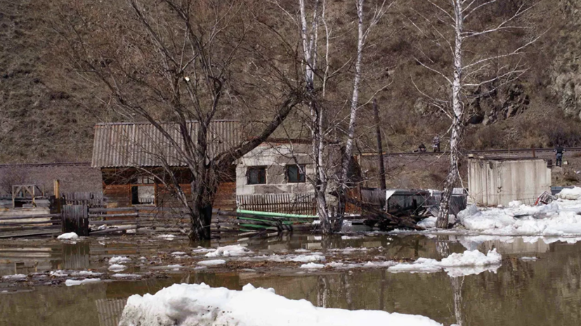 В одном из городов Хакасии ввели режим ЧС из-за подтоплений