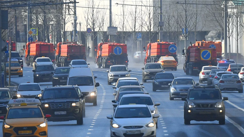 В Москве первого водителя остановили за нарушение карантина
