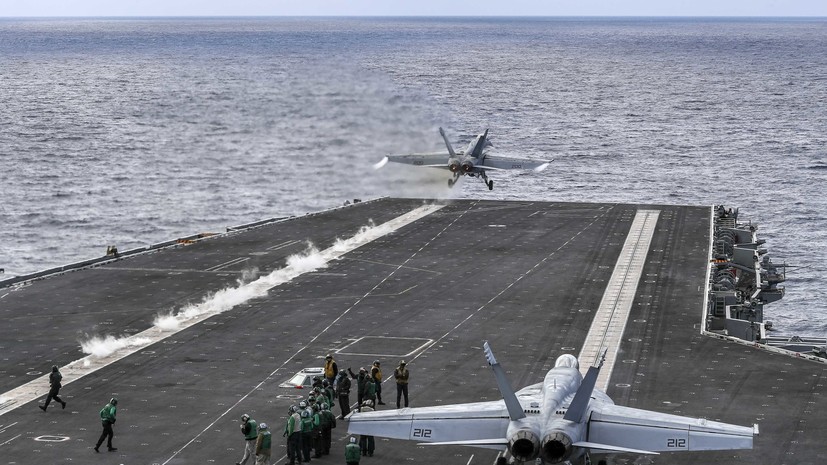 Число заразившихся коронавирусом на авианосце ВМС США выросло до 447