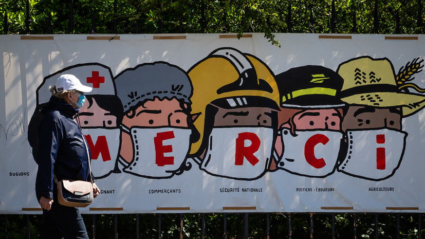 Во Франции число случаев заражения коронавирусом превысило 100 тысяч