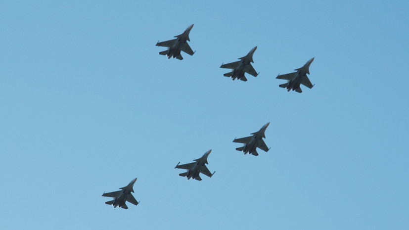 Росавиация заявила о начале подготовки к воздушной части парада Победы