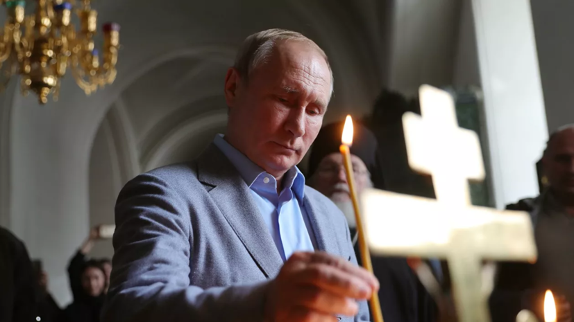 Путин не планирует посещать пасхальную службу в храме Христа Спасителя