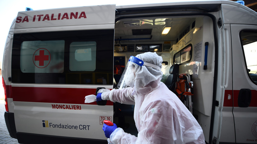 В Италии за сутки умерли 433 человека с коронавирусом