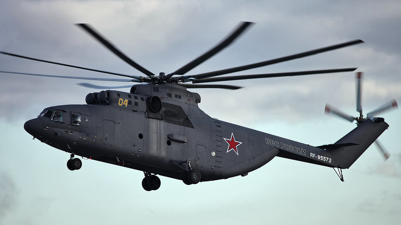 Вертолёт Ми-26 совершил жёсткую посадку на Ямале