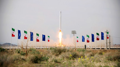 Иранский военный спутник «Нур-1»