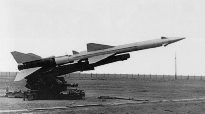 Пусковая установка ЗРК С-75