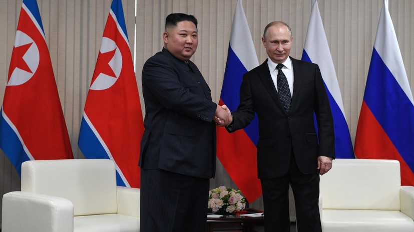 Путин наградил Ким Чен Ына медалью к 75-летию Победы