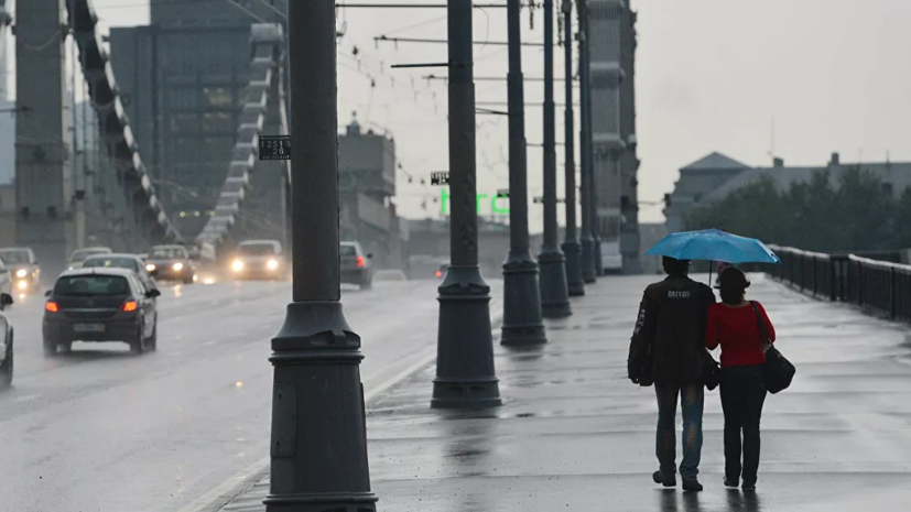 В Москве с начала недели выпало более 40% месячной нормы осадков