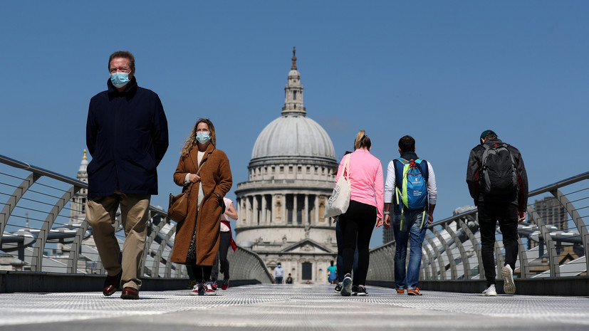 В Британии за сутки скончались 626 человек с COVID-19