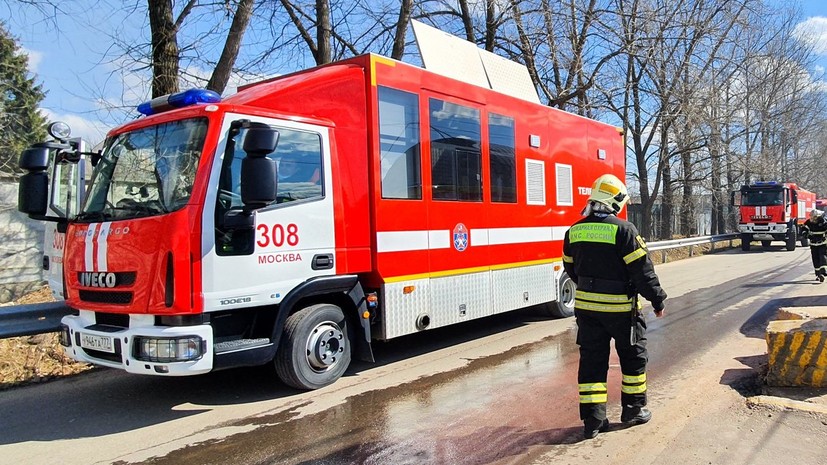 В больнице на севере Москвы произошёл пожар
