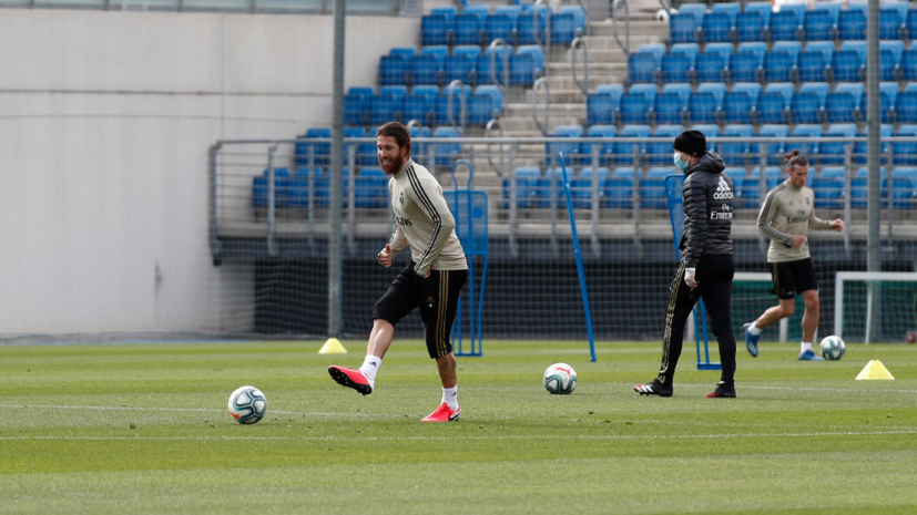 Футболисты «Реала» возобновили тренировки на клубной базе