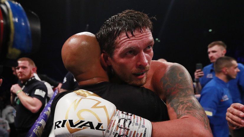Усик отреагировал на вызов украинского борца Грицая
