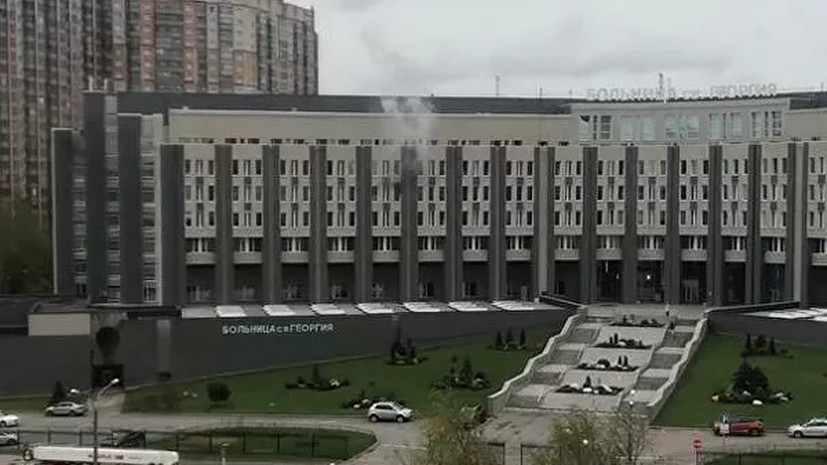 Пожар в больнице в Петербурге полностью ликвидирован