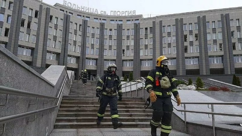 Погибшие при пожаре в Петербурге были госпитализированы с COVID-19