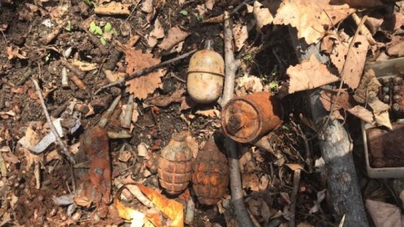 Во Владивостоке нашли крупный схрон с боеприпасами и гранатами