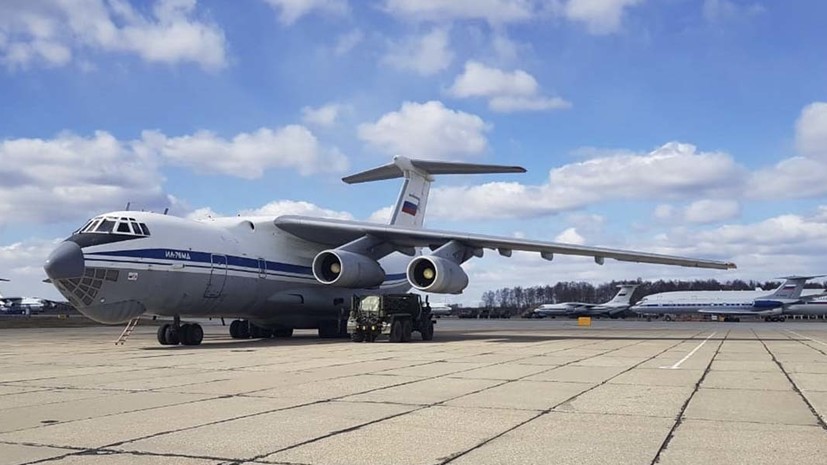 В Россию вернулся 12-й самолёт с помогавшими в Италии военными