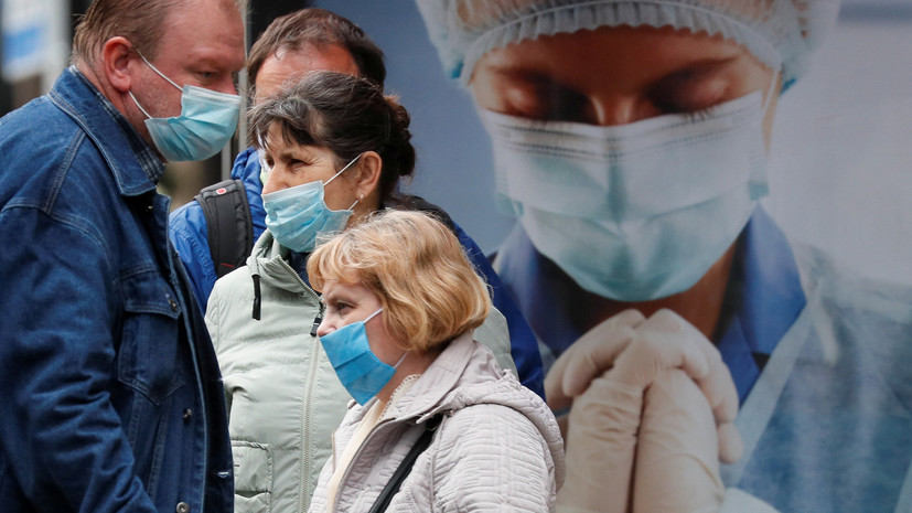 На Украине за сутки выявлено 483 новых случая коронавируса