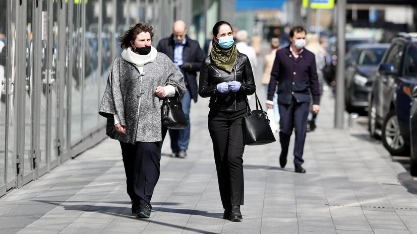 Власти Москвы заявили о единичных случаях нарушения масочного режима