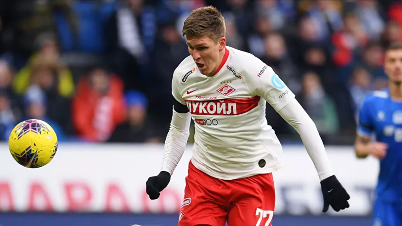 Соболев: признателен «Спартаку», что клуб поверил в меня