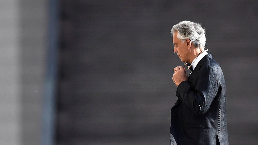 Андреа Бочелли переболел коронавирусом и стал донором плазмы