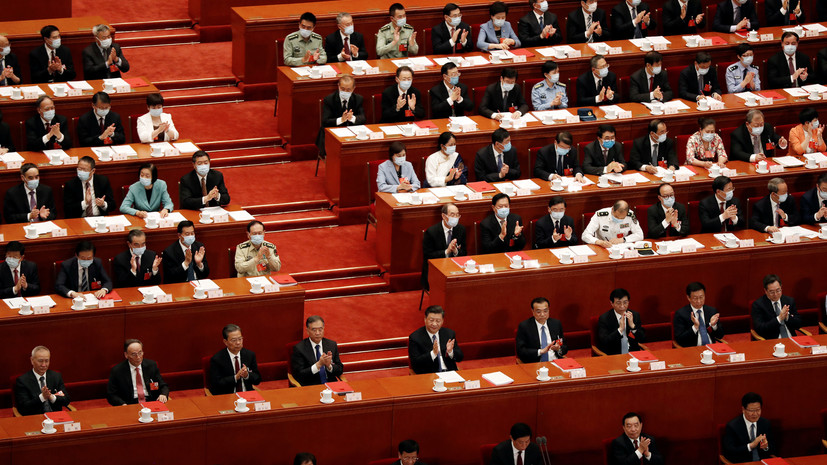 В Китае приняли резолюцию о разработке закона о безопасности в Гонконге
