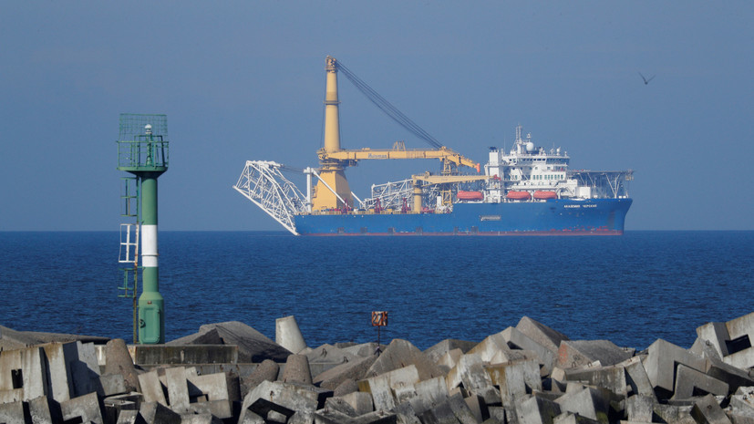 Возможный достройщик «Северного потока — 2» вернулся в порт Мукран