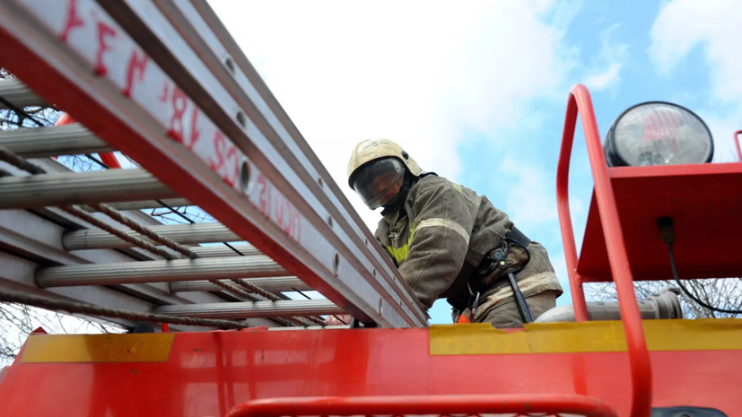 Пожар произошёл в бизнес-центре в Оренбурге