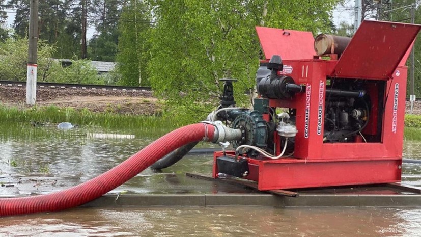 Более 200 участков остаются подтопленными в Подмосковье