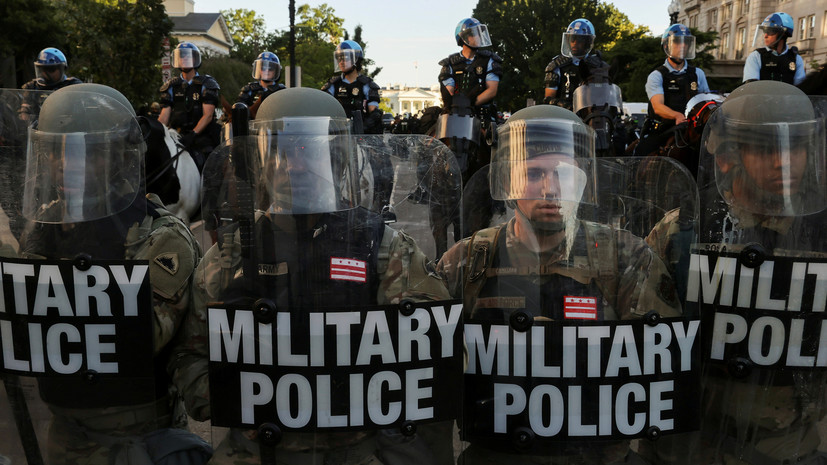 Своими силами: почему Трамп не намерен применять армию для подавления протестов