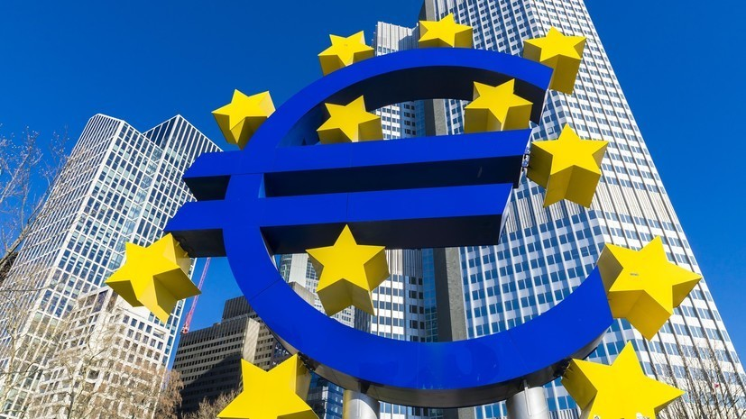 В ЕЦБ ожидают падения на 13% ВВП стран Еврозоны во II квартале года