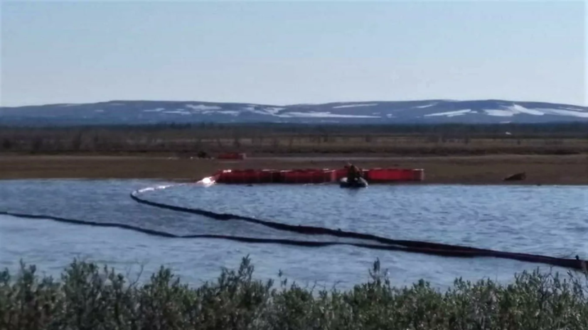 В Норильске с места разлива топлива вывезли 30 тысяч тонн грунта