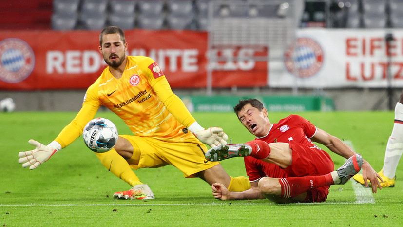 «Бавария» победила «Айнтрахт» и вышла в финал Кубка Германии по футболу