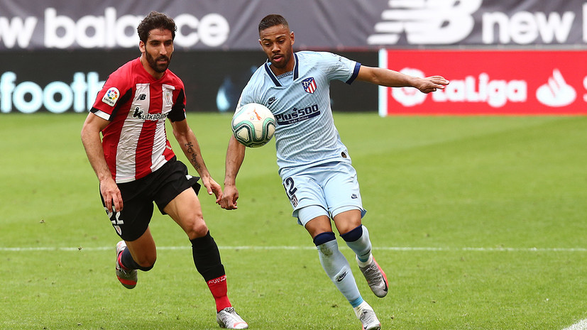 «Атлетико» не сумел обыграть «Атлетик» в матче Примеры