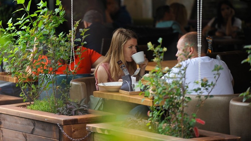 В Москве с 16 июня заработают летние веранды кафе и ресторанов