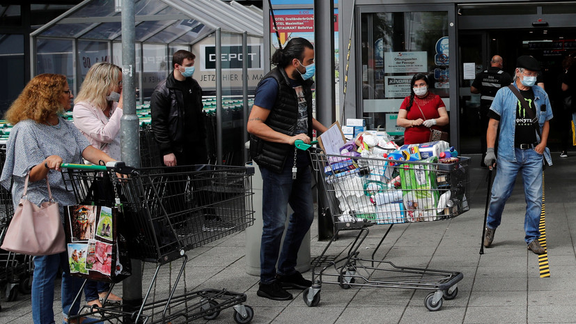 В Германии число выявленных случаев коронавируса достигло 186 839