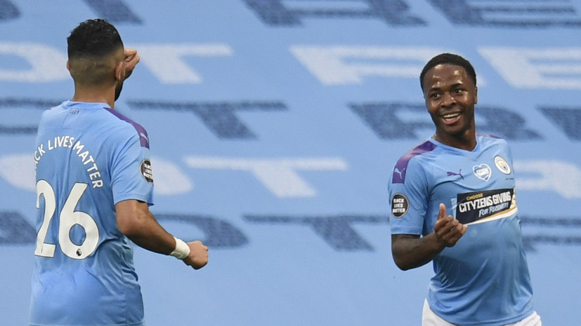 Стерлинг стал автором первого гола после возобновления АПЛ