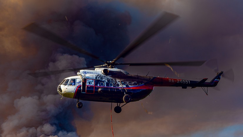 В России за сутки потушили 72 лесных пожара