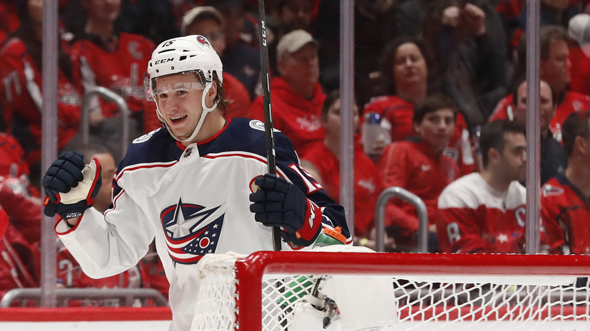 Клуб КХЛ «Барыс» подписал контракт с игроком «Коламбуса»