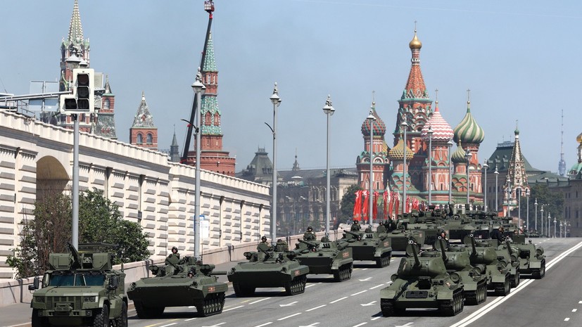 Путин оценил парад по случаю 75-летия Победы в Москве