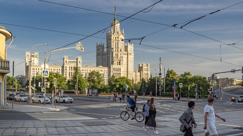 В Москве в выходные ожидается жаркая погода