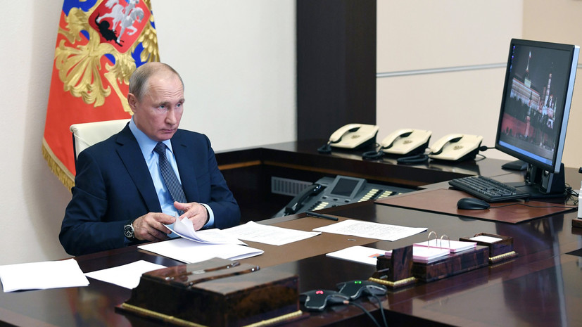 «Объединять усилия, а не обвинять друг друга»: Путин призвал бороться с последствиями эпидемии вместо поиска её причин