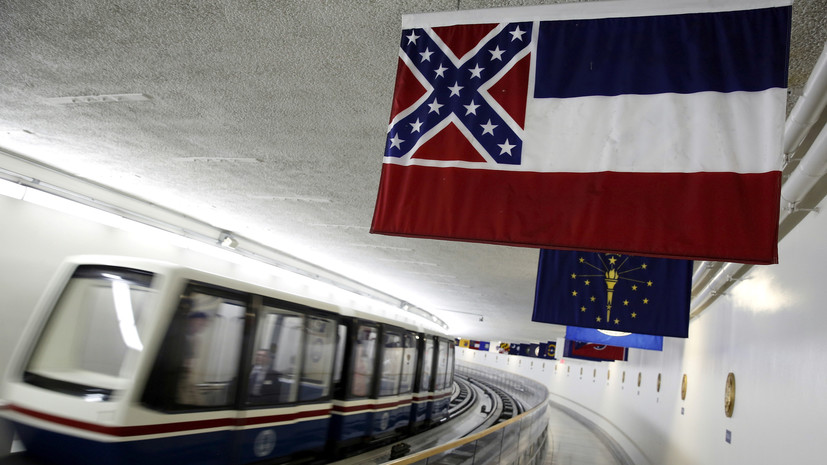 В штате Миссисипи одобрен законопроект об изменении флага