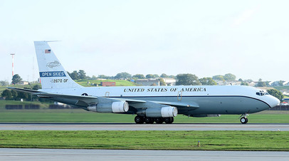 Самолёт наблюдения США Boeing OC-135 Open Skies