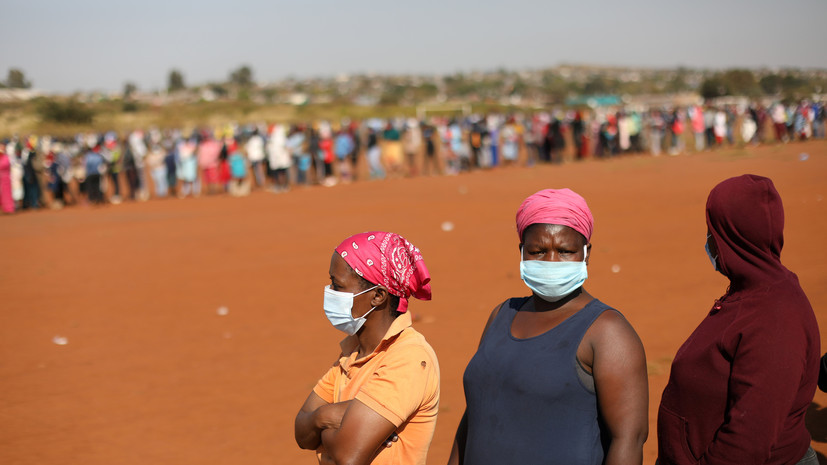 Число умерших из-за коронавируса в Африке превысило 10 тысяч