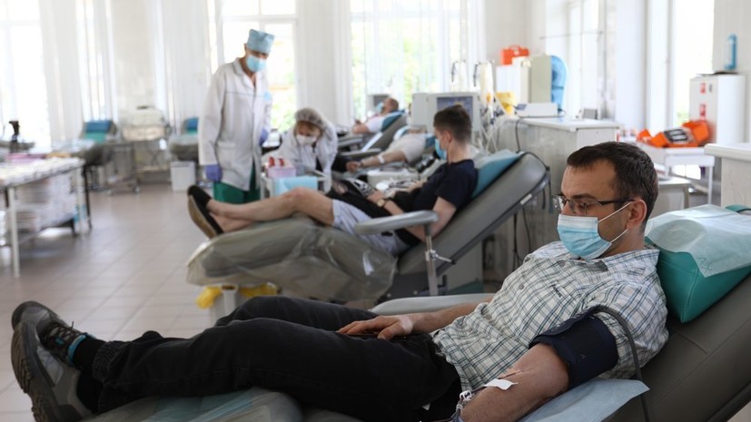 В Москве рассказали о донорах плазмы для пациентов с коронавирусом