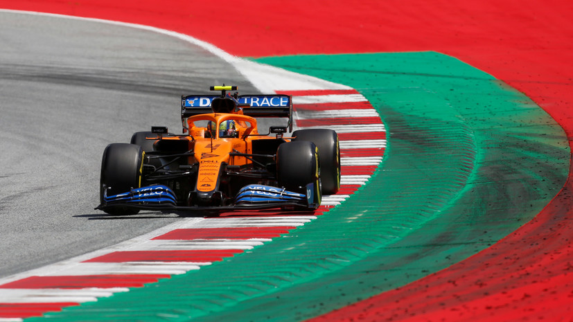 Источник: пилот McLaren Норрис обманул систему безопасности на Гран-при Австрии