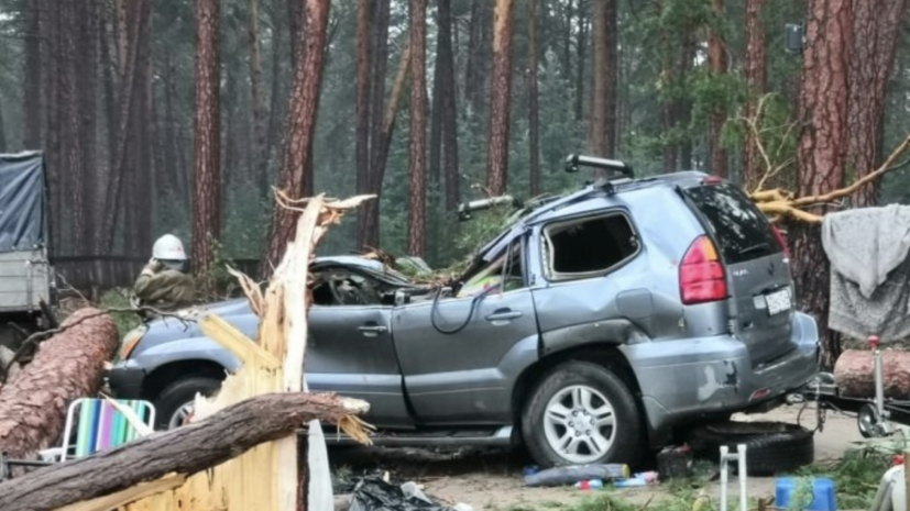 Спасатели разобрали завалы в палаточном лагере под Красноярском